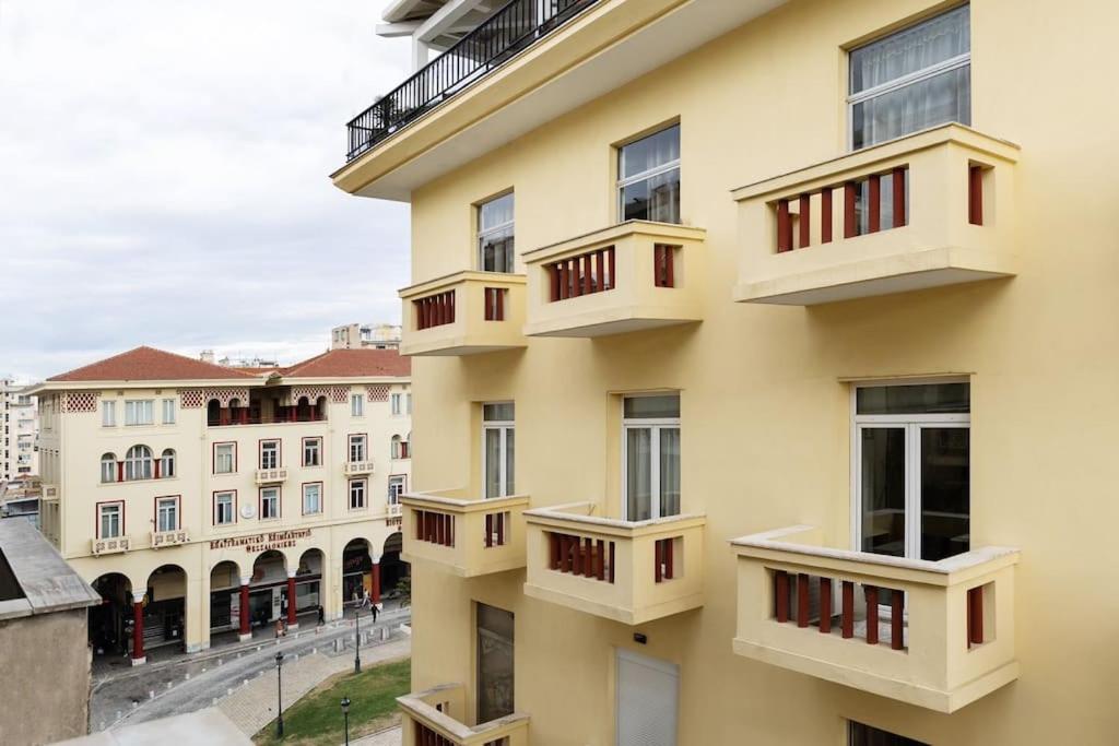 Aristotelous Sqr View Comfy Apt Szaloniki Kültér fotó